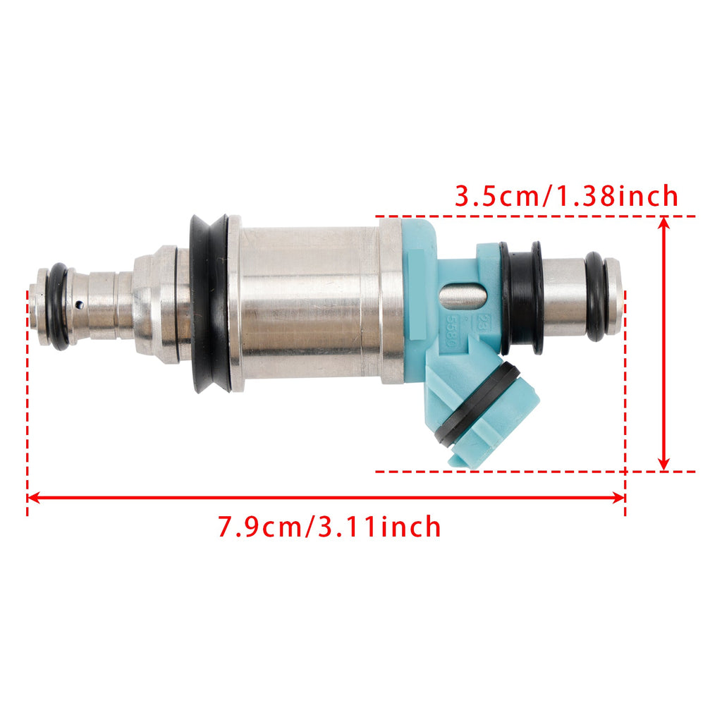 1 Piece Fuel Injector 23250-46050 Replacement for Lexus GS300 Toyota Supra 1993-1997 3.0L