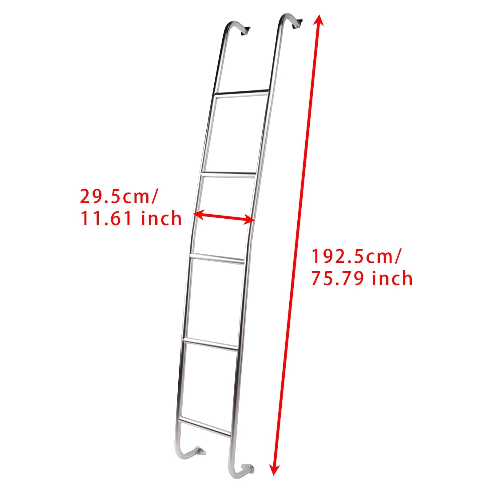 093NVL High Roof 5-Step Roof Ladder for 2011-2021 NISSAN NV3500 HD Van