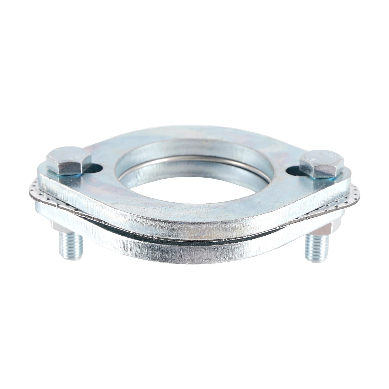 2.5 Inch Steel Exhaust Flanges 64mm Pair with Bolts for Pipe Joint Repair