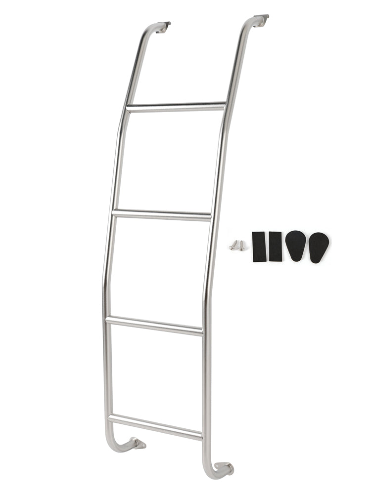 1997-2024 CHEVROLET Express 1500/2500/3500 Stainless Steel 4-Step Van Ladder 093C97