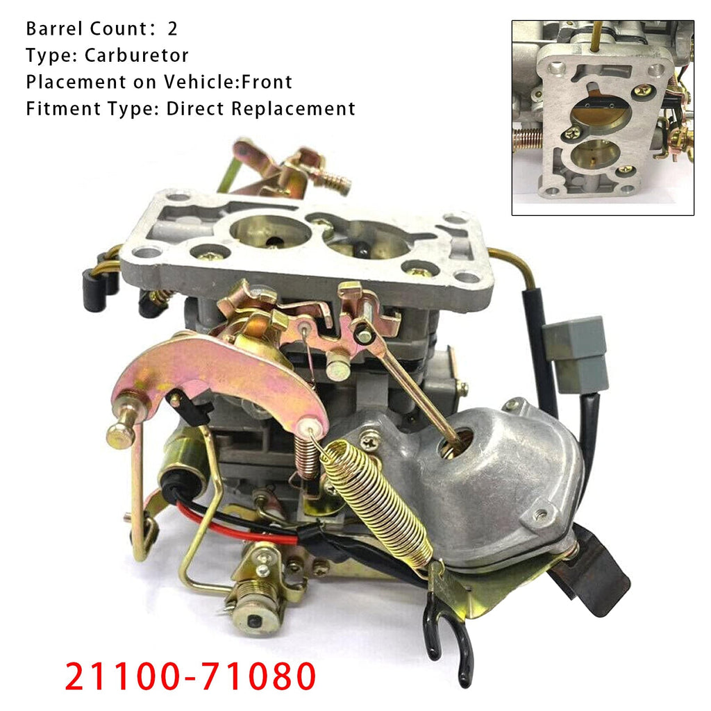 Toyota Townace Dual-Barrel Carburetor 21100-71080 1983-Present