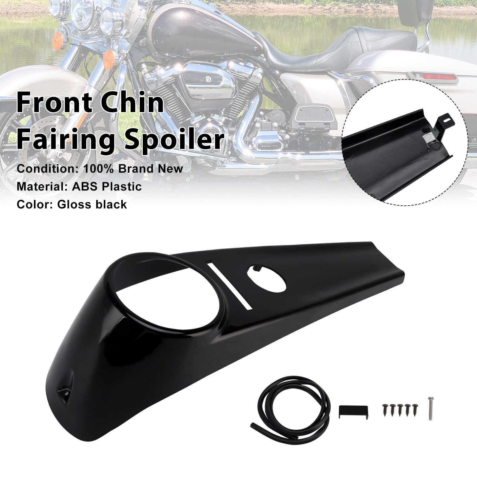 Fuel Tank Console Dash Panel for 2000-2017 Harley Road King