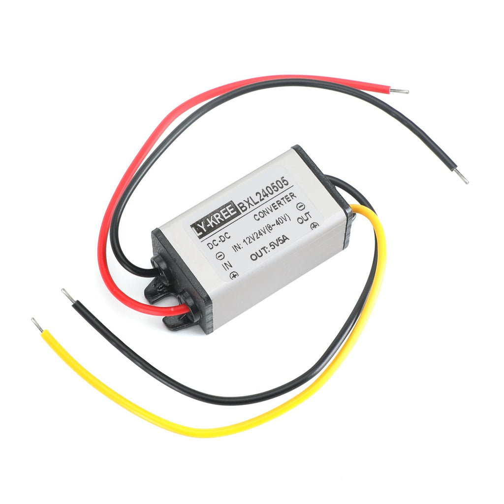 Waterproof Buck Converter 12V 24V Input to 5V 5A 25W Power Module