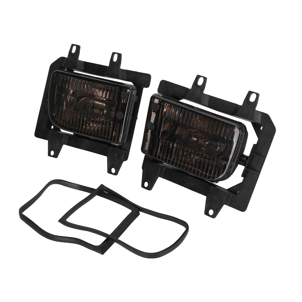 1985-1993 BMW E30 3-Series LH RH Front Bumper Fog Lights Pair Bulbs Not Included