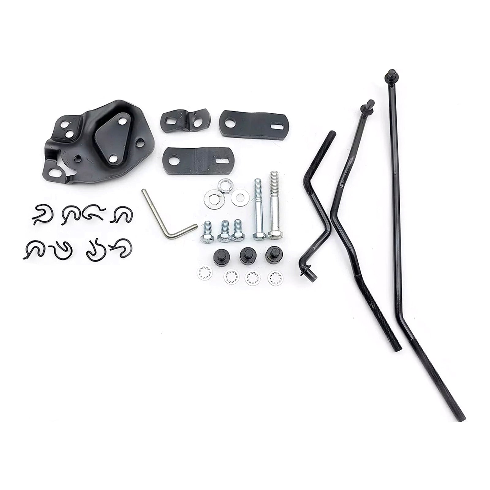 1955 1956 1957 Full Size Muncie M20 M21 4 Speed Shifter Linkage Complete Kit