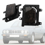 BMW E30 3-Series 1985-1993 Front Bumper Fog Light Set Left and Right Side Without Bulbs