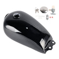 Glossy Black Fuel Tank for 1994-1999 Suzuki GN 125 NF41A 4-Stroke Classic Retro