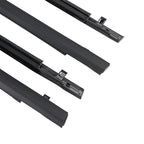 First Generation Honda FIT JAZZ 2001-2008 4-Piece Door Weatherstrip Rubber Belt Seal Kit