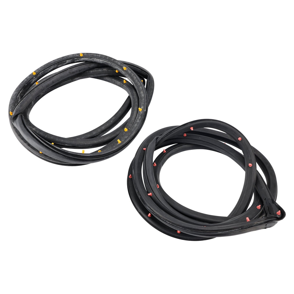 Front Door Weather Seal Strip Pair for 2002 2003 2004 2005 2006 Honda Integra Acura RSX DC5