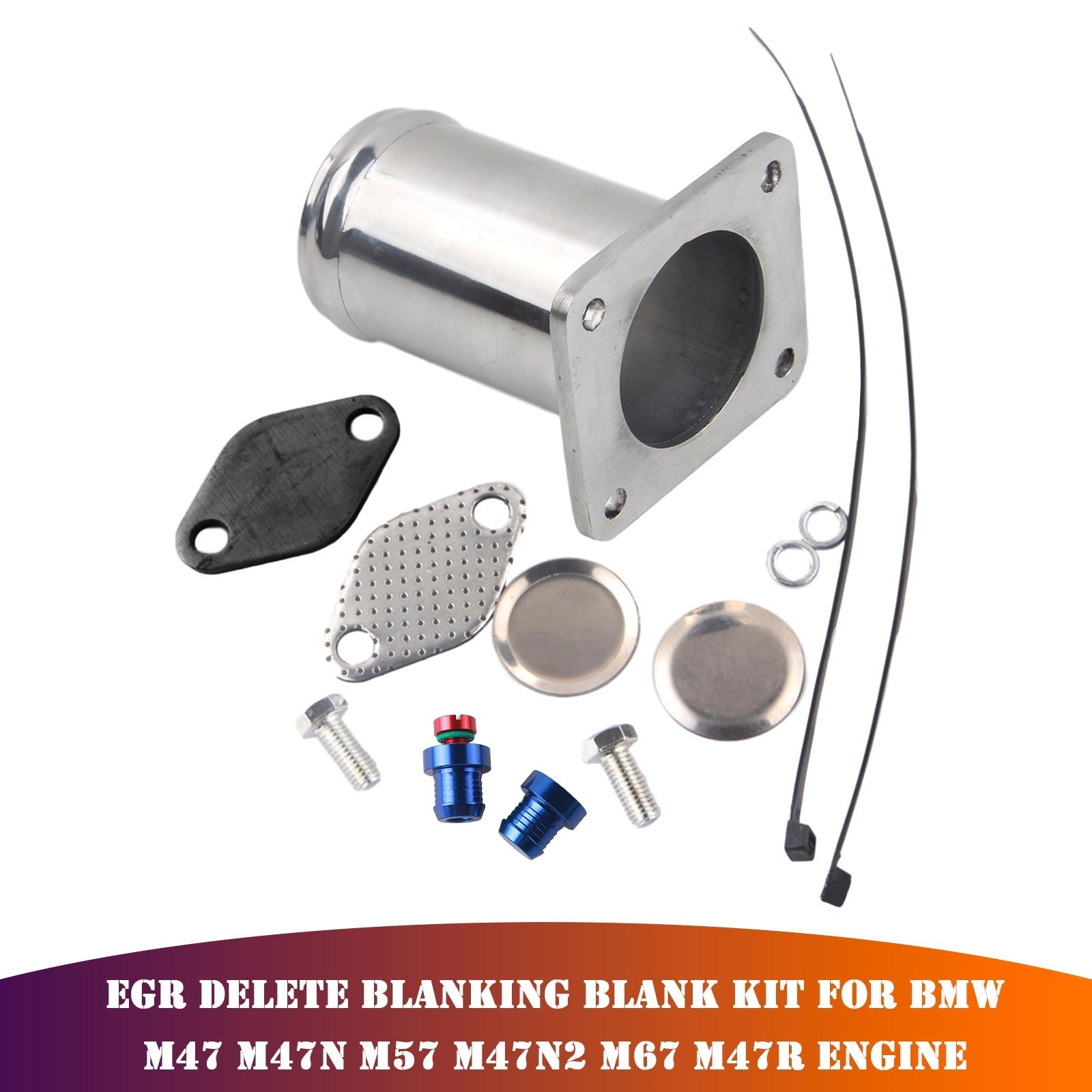 2001-2005 E46 BMW 318d EGR Elimination Blank Delete Kit