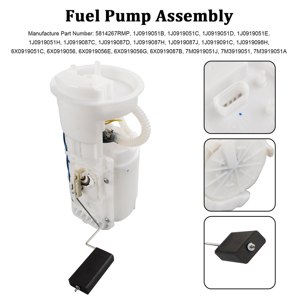 Audi A3 8L1 1.6L 1.8L Fuel Pump Module Assembly 09/1996-05/2003 1J0919051B