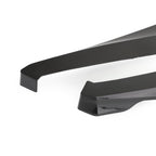 19" Gloss Black Universal Rear Bumper Splitter Diffuser Fin Canard Spoiler Lip Valence Generic
