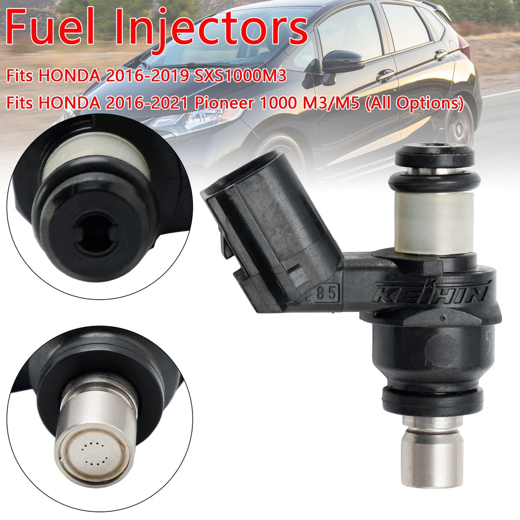 16450-HL4-003 16450-HL4-013 Honda SXS1000 Pioneer 1000 M3 M5 Fuel Injector Assembly