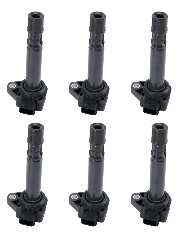 6-Piece Ignition Coil Pack for 2001-2009 Acura MDX V6 3.5L 3.7L Engine