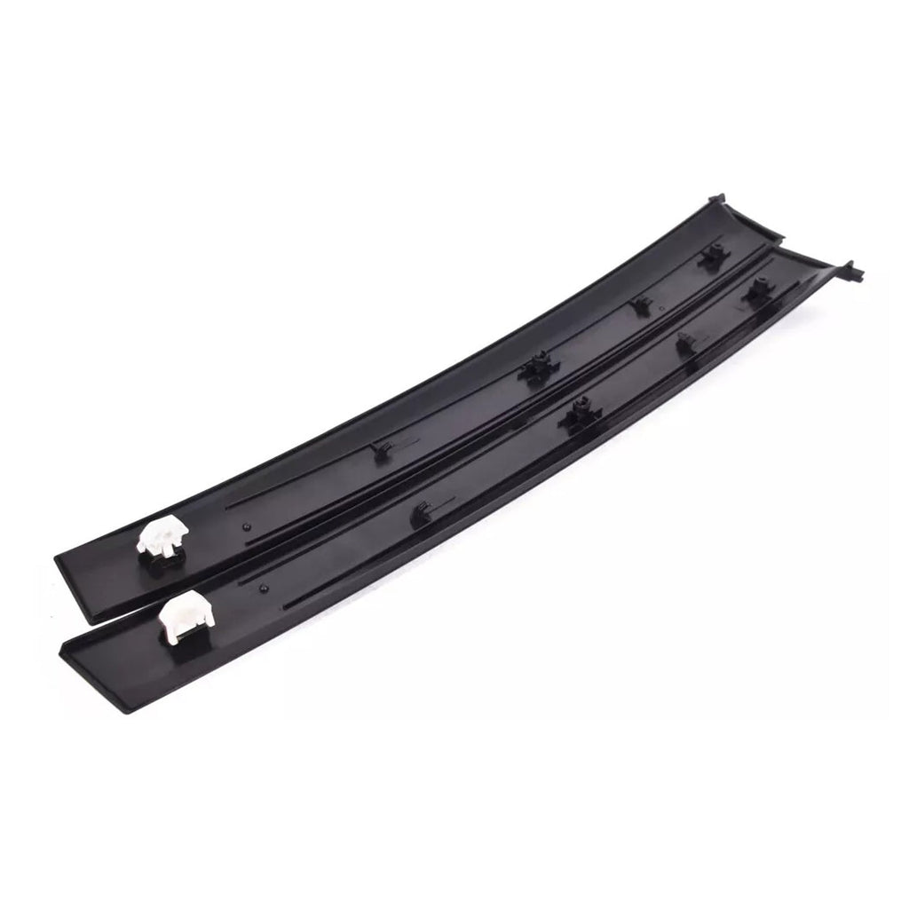 1992 1993 1994 1995 Honda Civic 2-Door 3-Door Coupe Hatchback Door Sash Pillar Trim Garnish Pair SLJ-1173A-BK