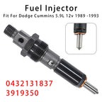 Single Fuel Injector 3919350 Compatible with Dodge D250 D350 5.9L Cummins 1989-1993