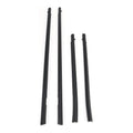 First Generation Honda FIT JAZZ 2001-2008 4-Piece Door Weatherstrip Rubber Belt Seal Kit