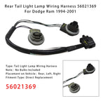 1994-2001 Dodge Ram Tail Lamp Rear Light Wiring Harness 56021369