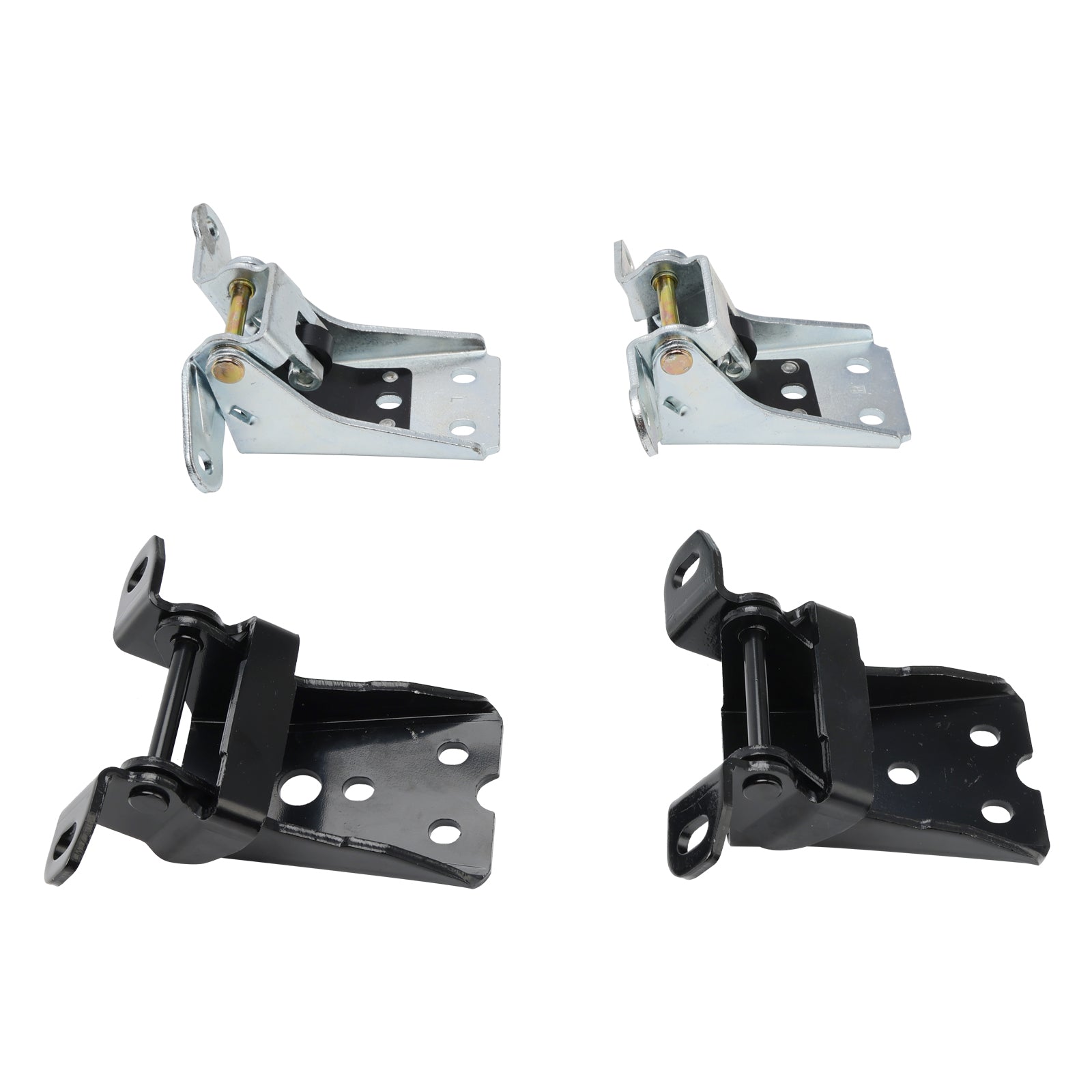 Ford Fairmont Mercury Zephyr Front Door Upper Lower Hinge 4-Piece Set 1978-1983
