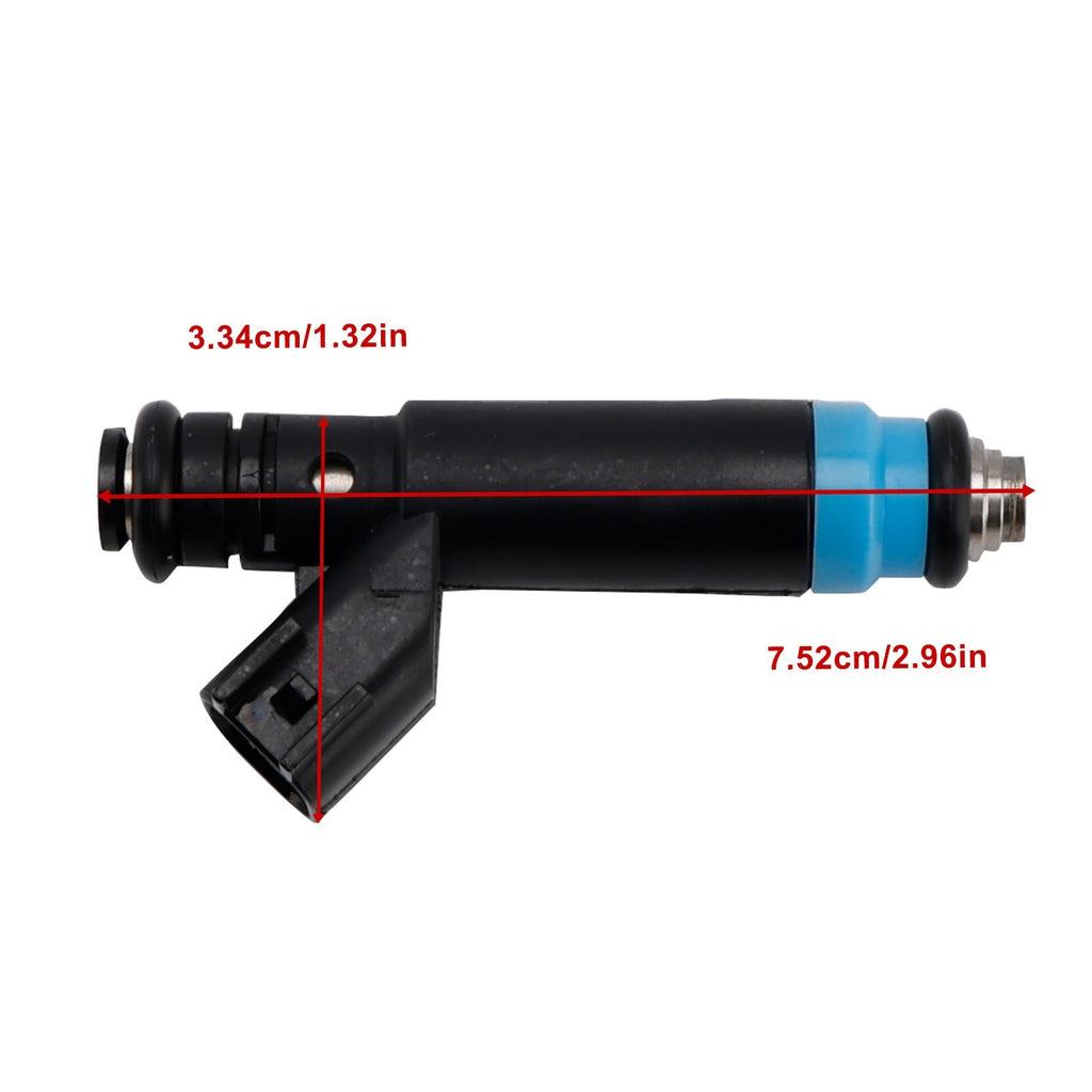 Single Fuel Injector for Jeep 4.0 Liter I6 Engine 1999-2004 Dodge RAM 04854181