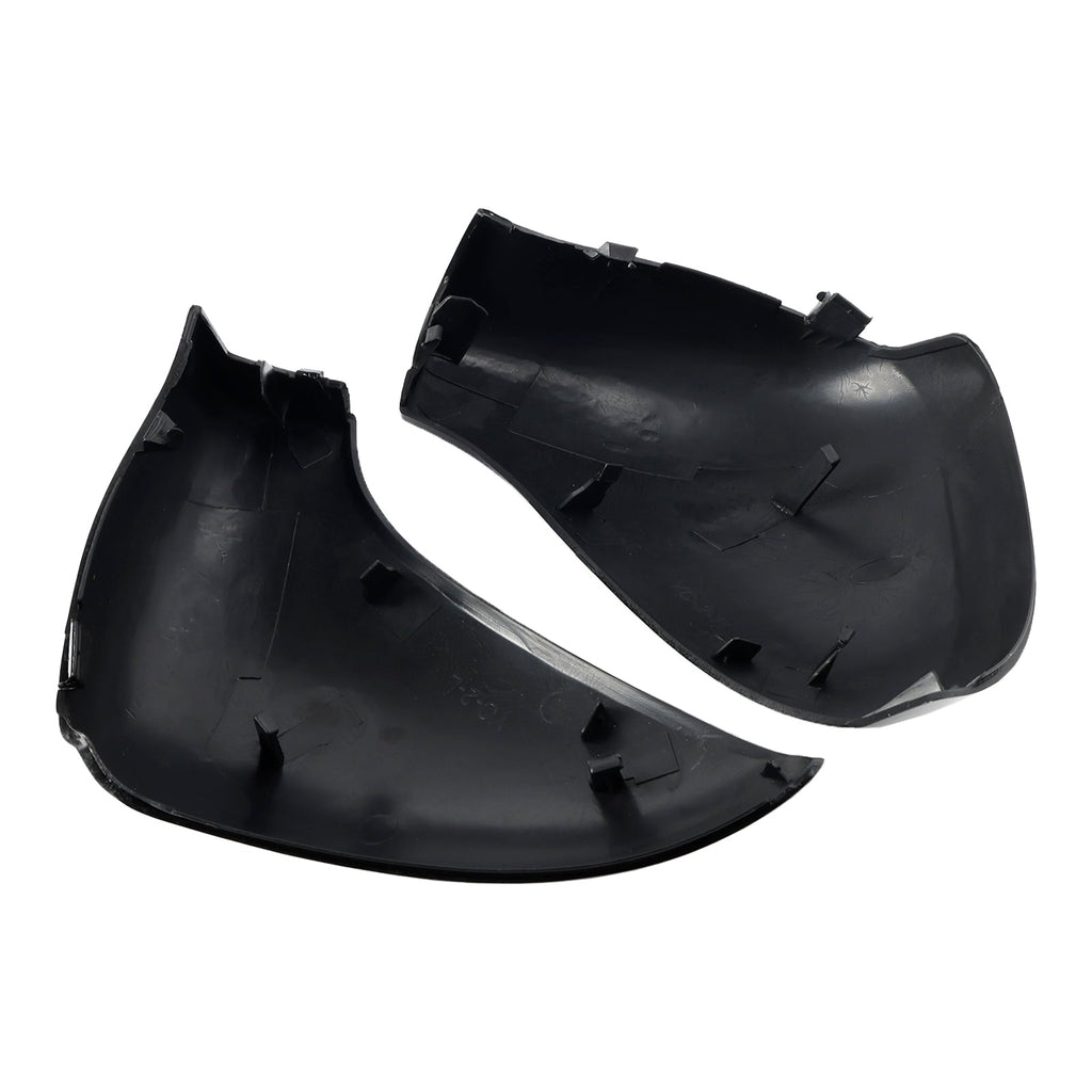 07/2006-05/2015 Peugeot 207 Hatchback Side Mirror Covers Rearview Housing Bright Black 9680194877 Generic
