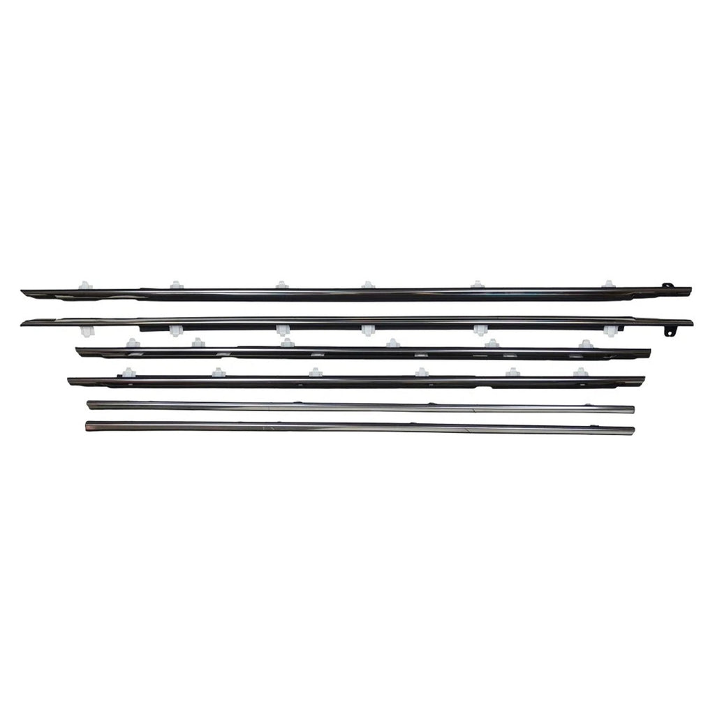 1991-1997 Land Cruiser 80 Series 6-Piece Door Molding Belt Trim OEM 75710-60011 75720-60011
