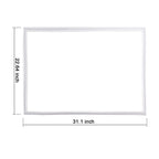 2-Pack Freezer Door Gasket Seal W10443315 for Kenmore Fridge Models W10571962 W10130894