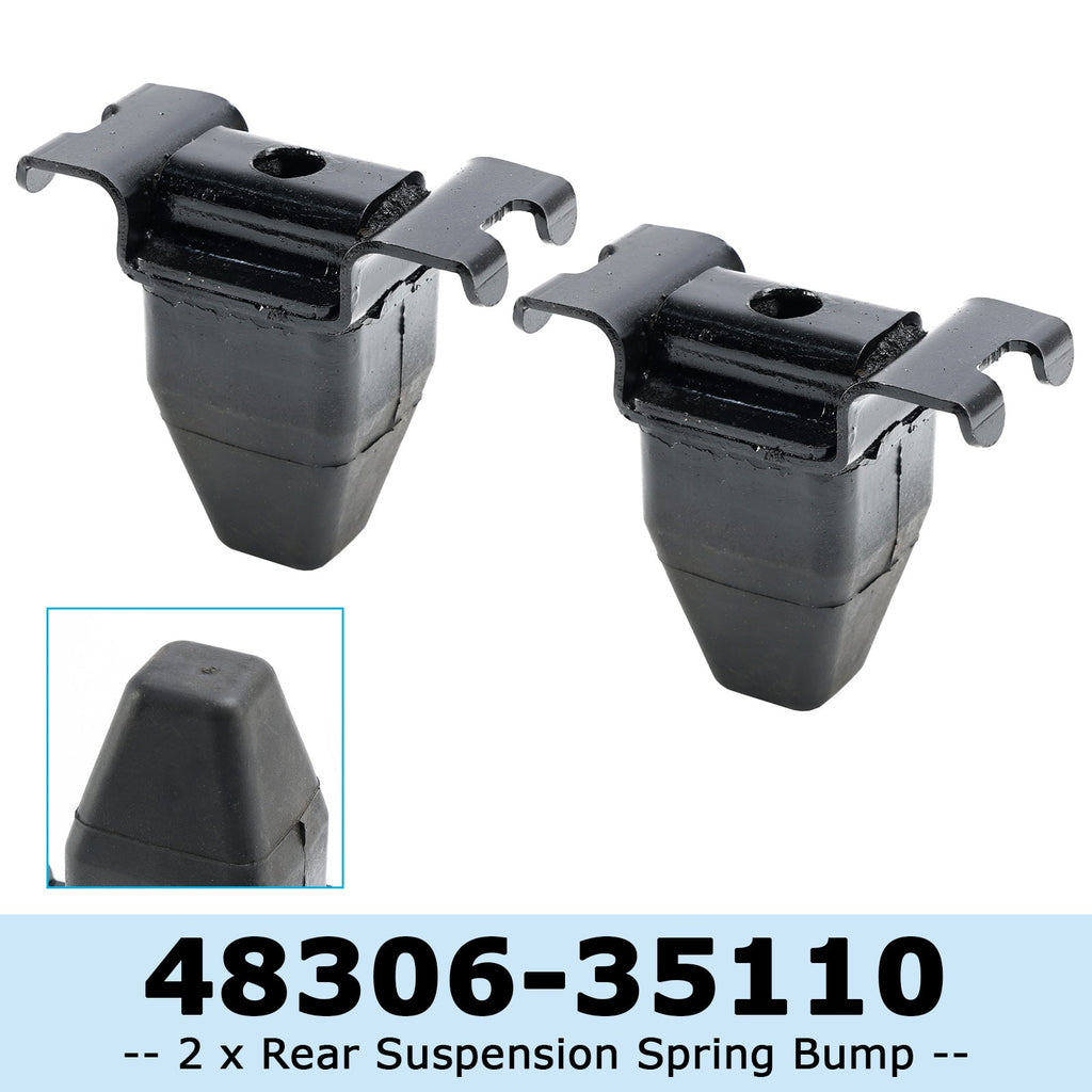 Toyota Hilux MK5 2.5 Turbo Diesel Rear Bump Stop Set 2001-2005 KDN165 Suspension Components