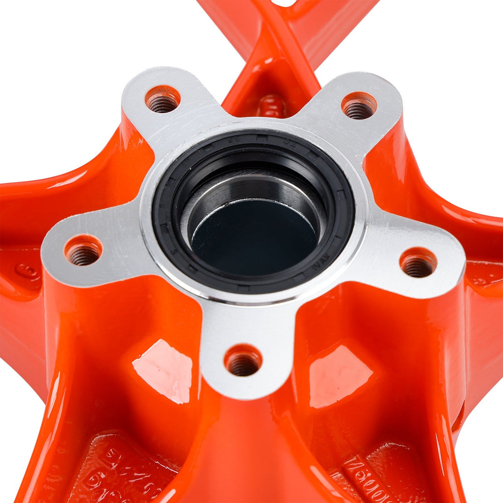 17 Inch Front Wheel Rim Orange 6410900103330 Duke 790 2019-2025 and 890 2020-2023