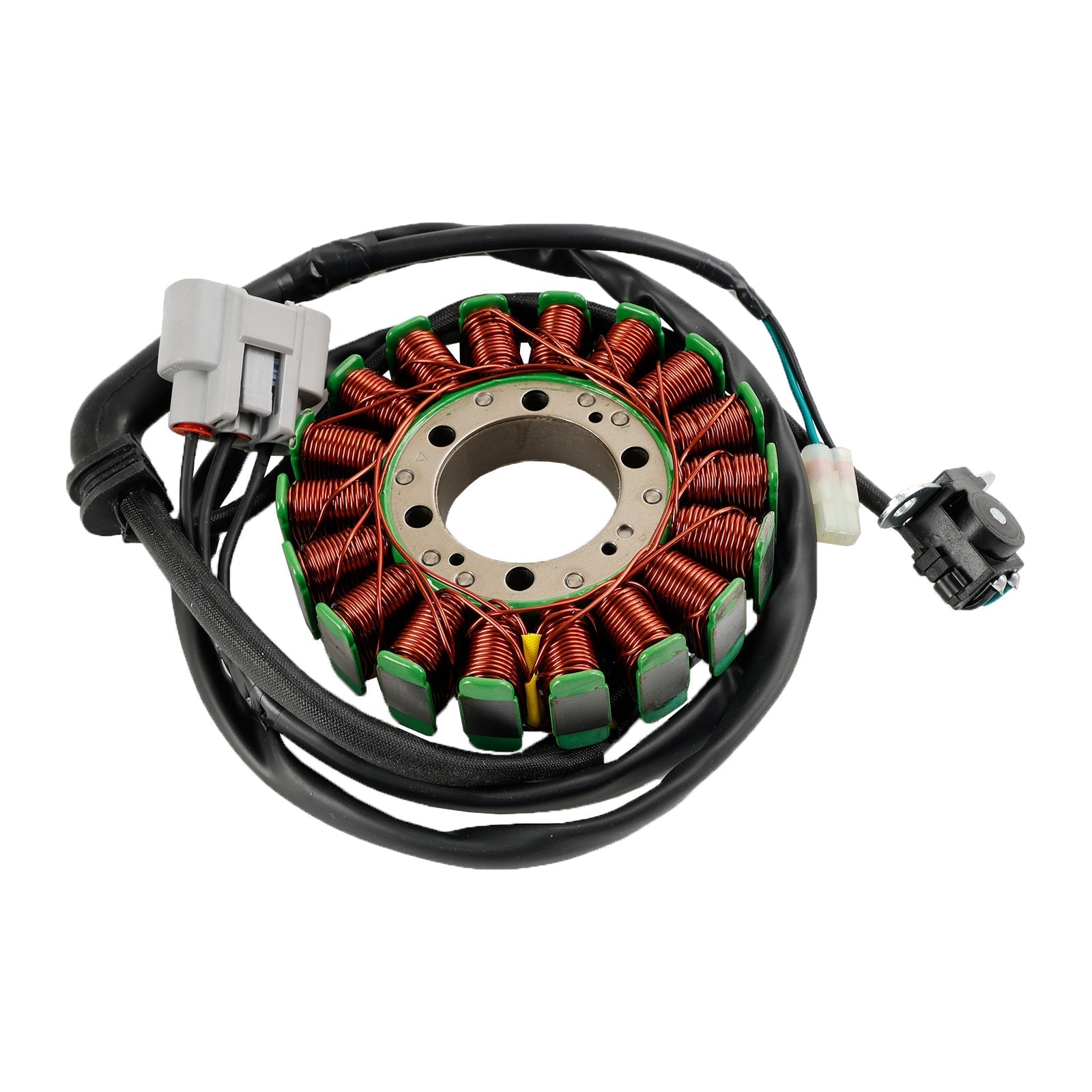 18-Pole Alternator Stator Assembly & Charging Regulator with Gasket for Tiger 800 XC/XCA/XCX 11-20