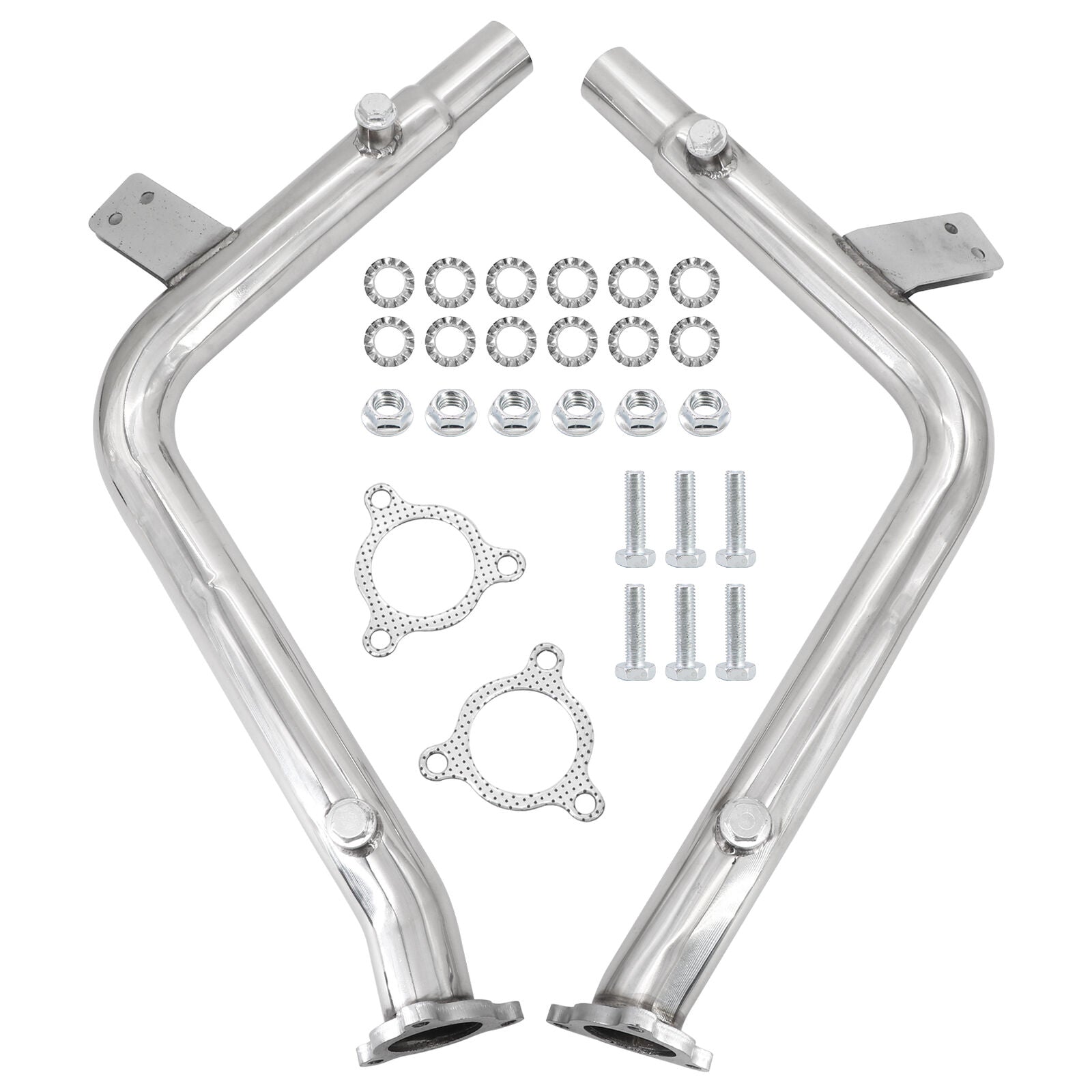 Stainless Steel Downpipe Exhaust for 2000-2004 Porsche Boxster 986 2.7L 3.2L
