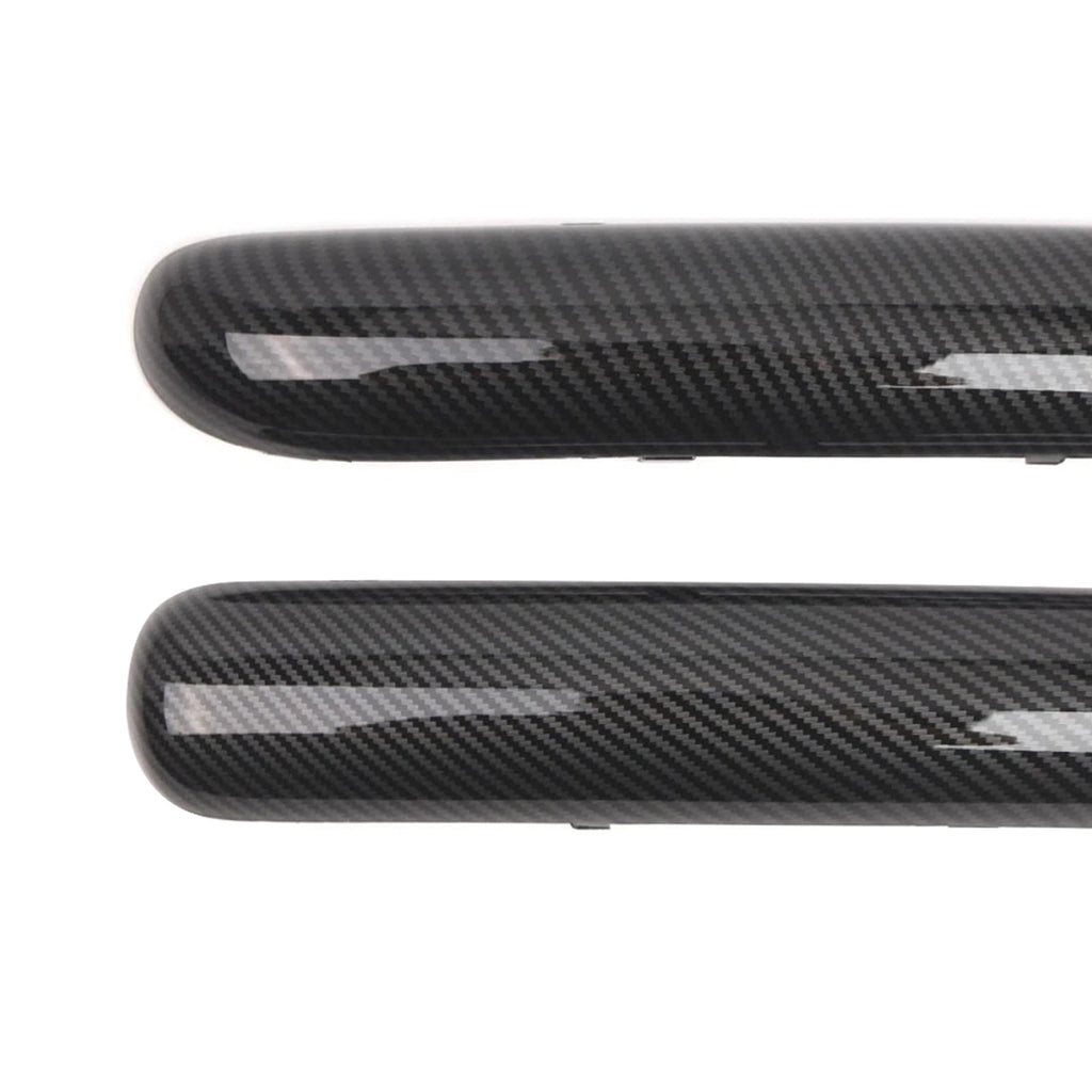 Front Bumper Carbon Fibre Trim Pair for 2001-2004 Mini Cooper One R50 R52 R53