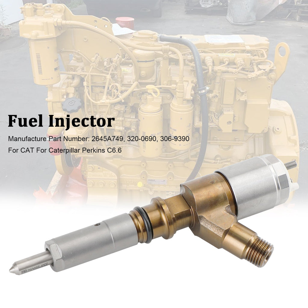 Fuel Injector Assembly 2645A749 CAT Perkins C6.6 Diesel Engine 320-0690