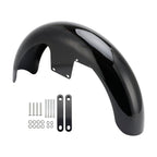 19" Front Fender ABS Wrap Kit For Harley Touring Road Glide Street Glide Electra Bagger FLHT FLHR