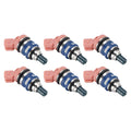 6 Piece 3.0 24 Valve Fuel Injector Assembly 16600-21V02 Nissan Maxima J30 Laurel