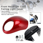 1973 and Later Sportster FX Dyna XL 883 1200 Headlight Fairing Cover Light Shield