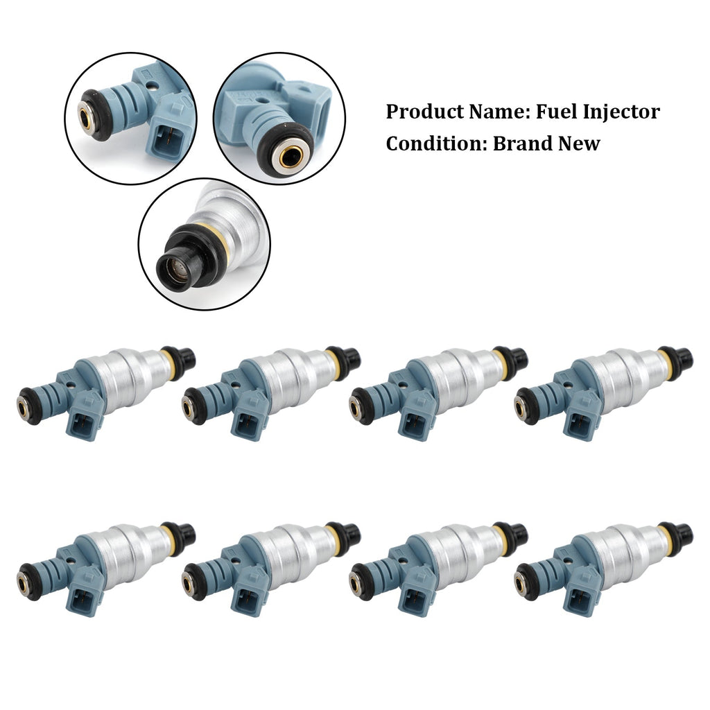 1988 1989 1990 1991 Ford E-250 E-350 V8 7.5L 8 Fuel Injectors 822-11120 0280150759