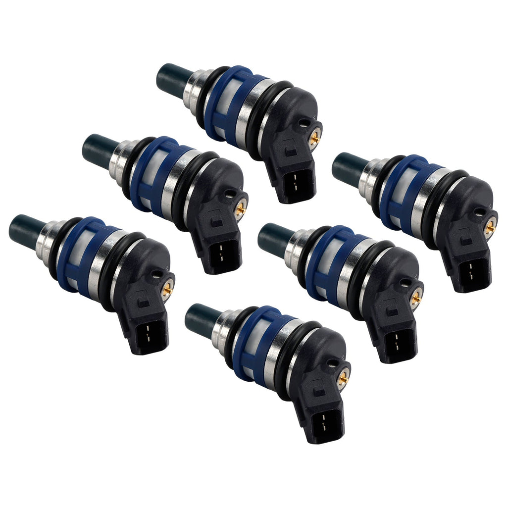 1989-1996 Nissan Z32 300ZX 3.0 Liter Twin Turbo V6 Fuel Injector 6-Pack 16600-40P07