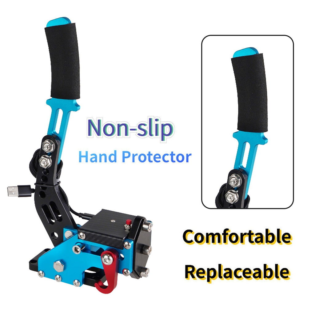14-Bit G29 Handbrake Pedal Kit USB 3.0 Compatible PS4 PS5 Racing Simulation
