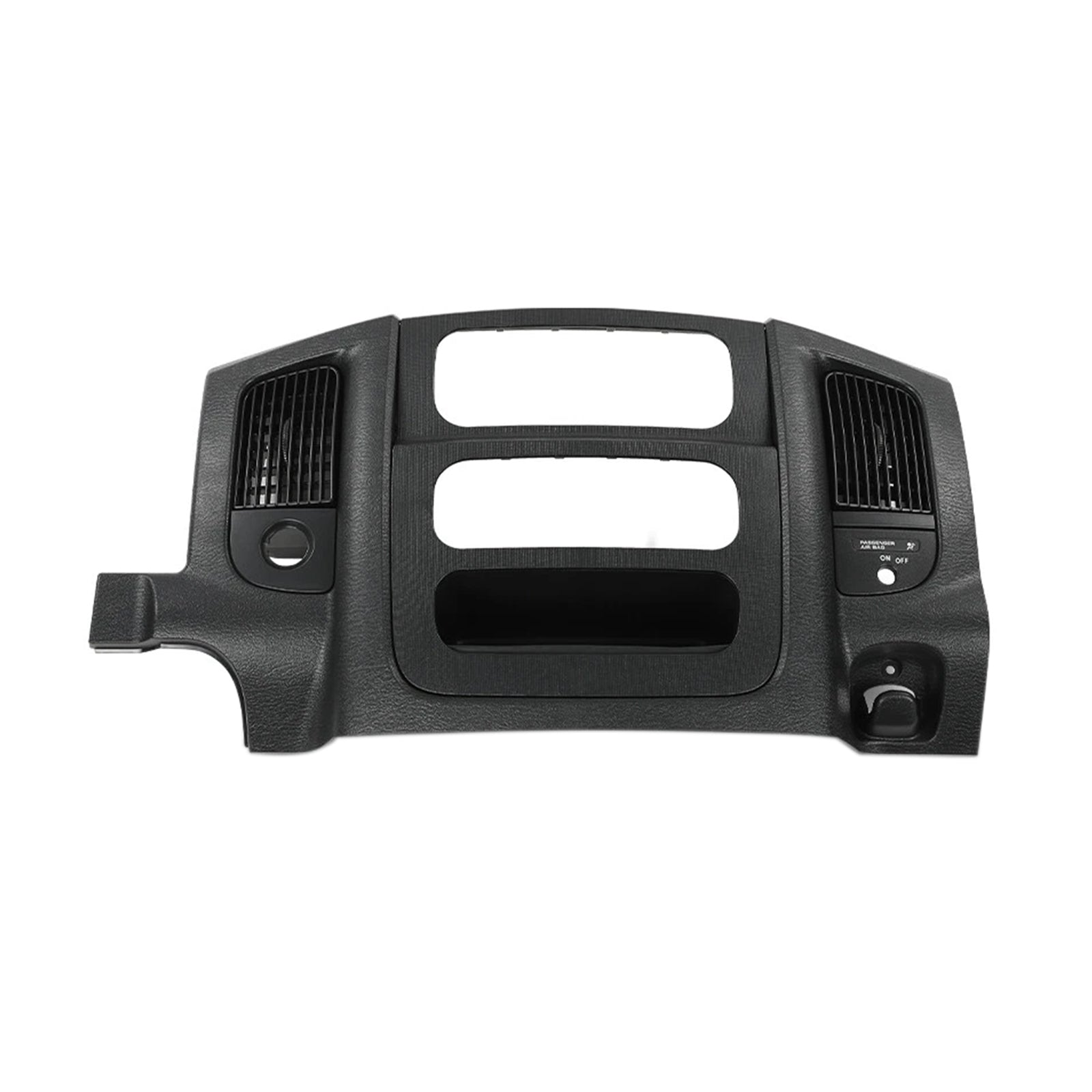 2002 2003 2004 2005 Dodge Ram 1500 Black Center Dash Air Vent Radio Bezel Panel