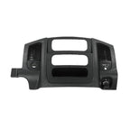 Dodge Ram 1500 Center Dashboard Radio and Air Vent Trim Bezel Panel Black 2002-2005