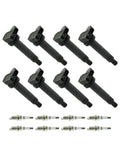 Lexus GS430 2001-2007 8-Piece Ignition Coil and Spark Plug Set UF230 4.3L