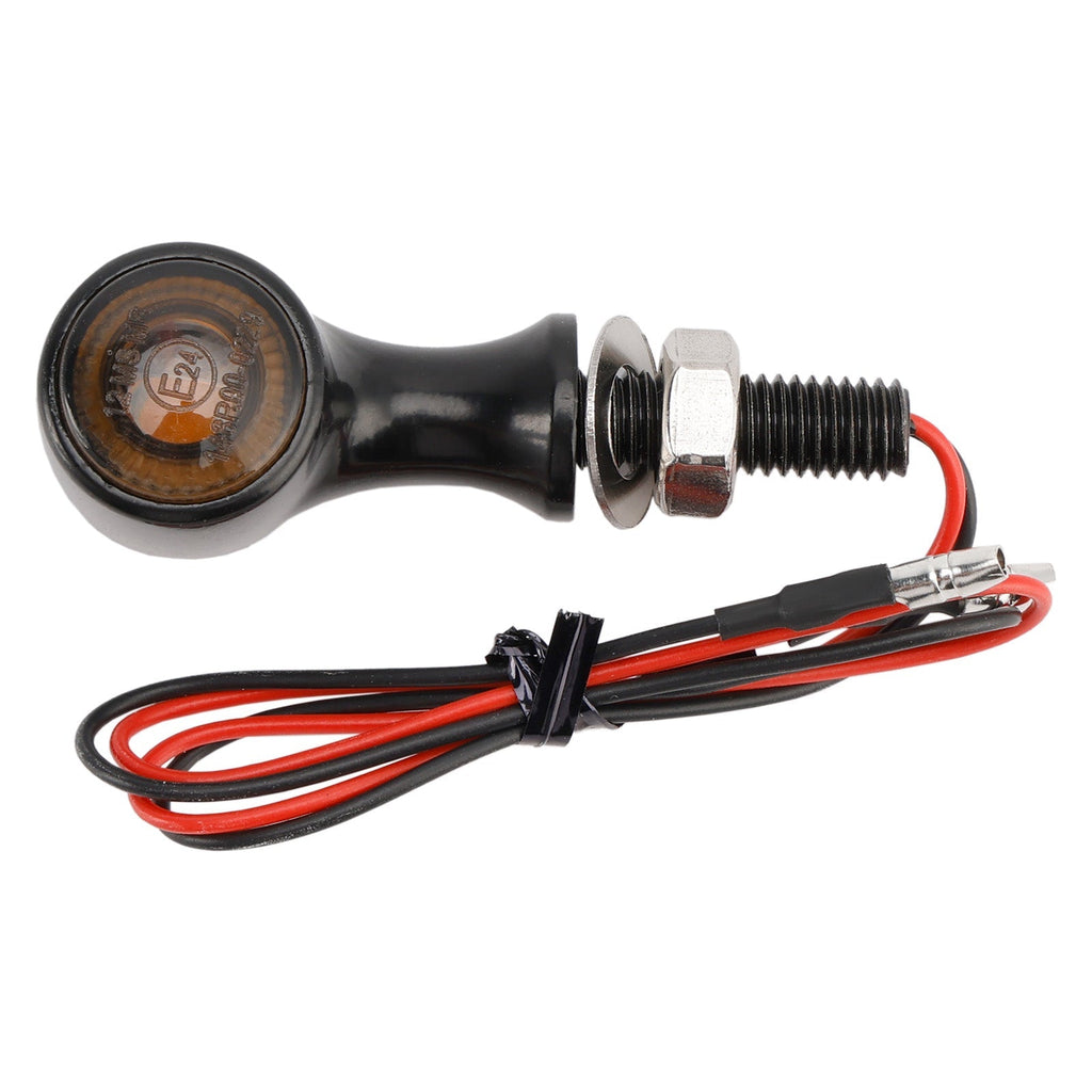 12V Universal Motorcycle LED Turn Signal Light 8mm for Suzuki