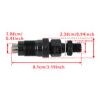 1 Piece Kubota D722 D782 BX2230D Fuel Injector Assembly 16001-53000 H1600-53000