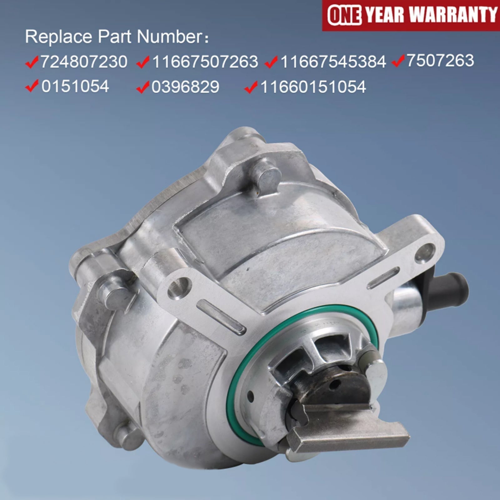 2002-2005 BMW E66 745Li V8 4.4 Petrol Sedan Vacuum Brake Pump 11660151054