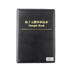 0201 0402 0603 0805 1206 170-Value 1% SMD Resistor and Capacitor Sample Assortment Book