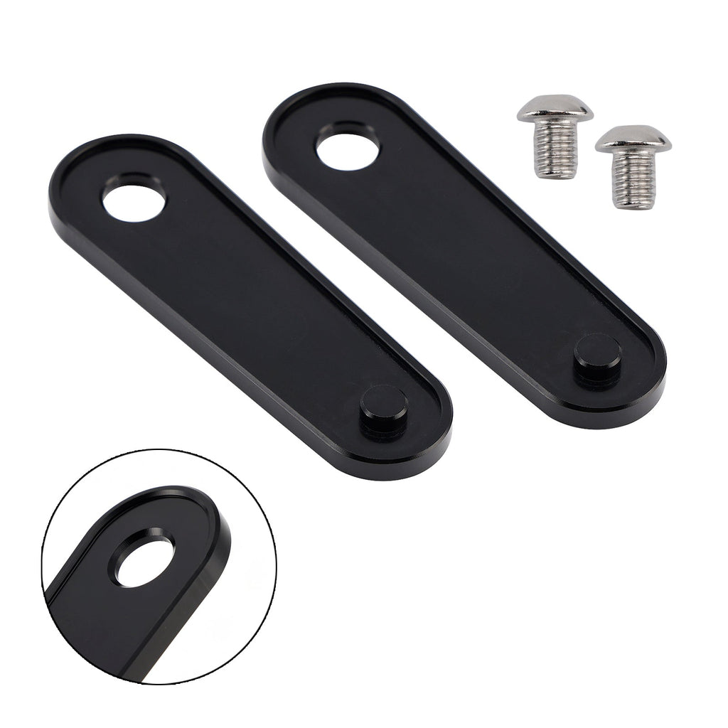 Rear Floorboard Frame Plates for 1993-2023 Harley Electra Glide and Road Glide Models