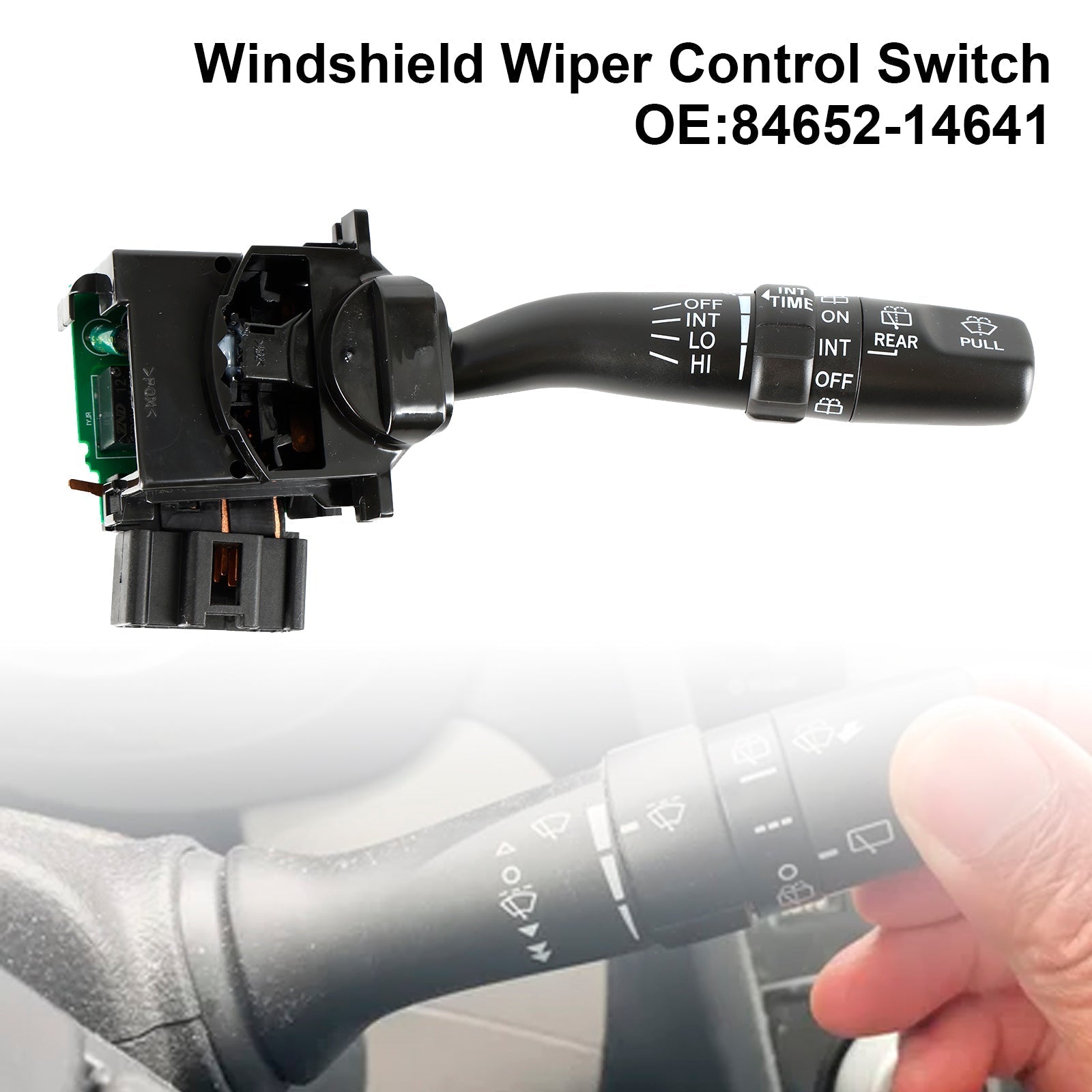 Toyota Supra 1998 Windshield Wiper Switch Control 84652-14641