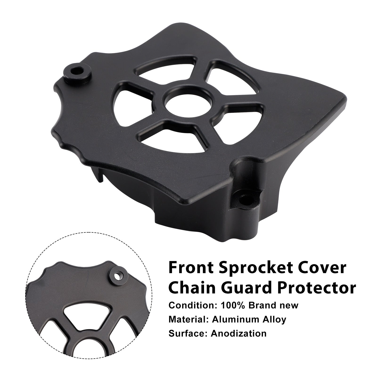 XR650L Front Sprocket Protection Cover Chain Guard 1993 to 2025 Honda