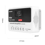 10A-60A PWM Solar Charge Controller 12V 24V 48V Iron Phosphate Battery